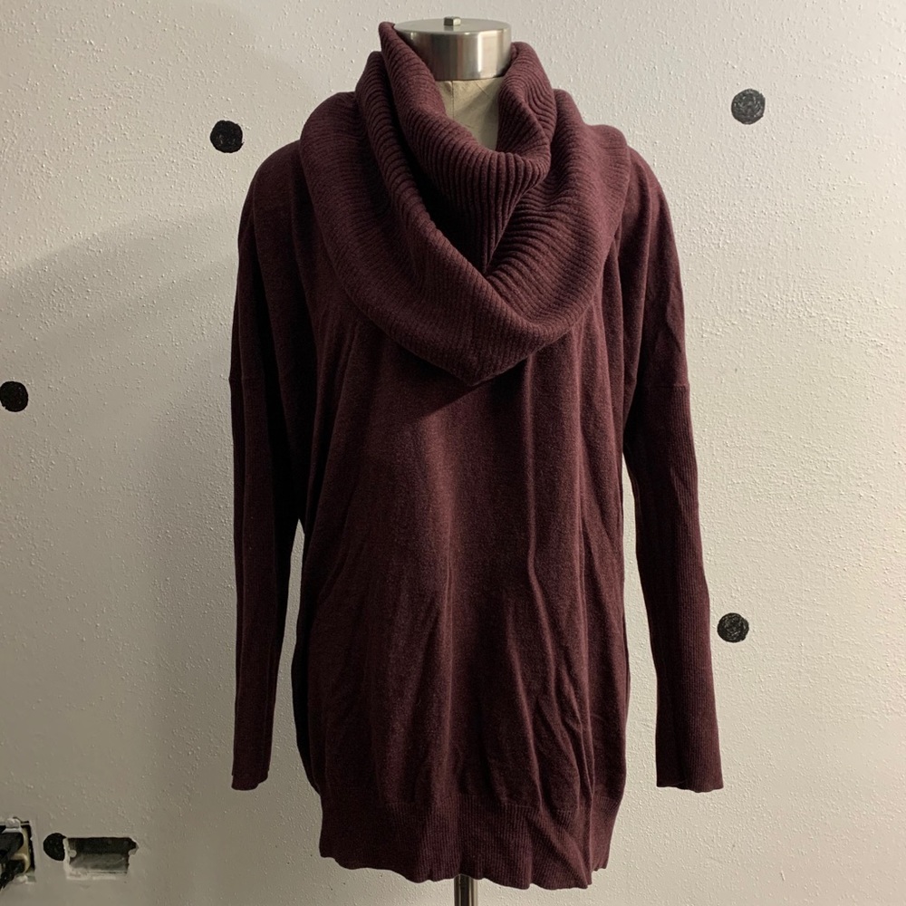 VS Cowl Neck Sweater with Pockets